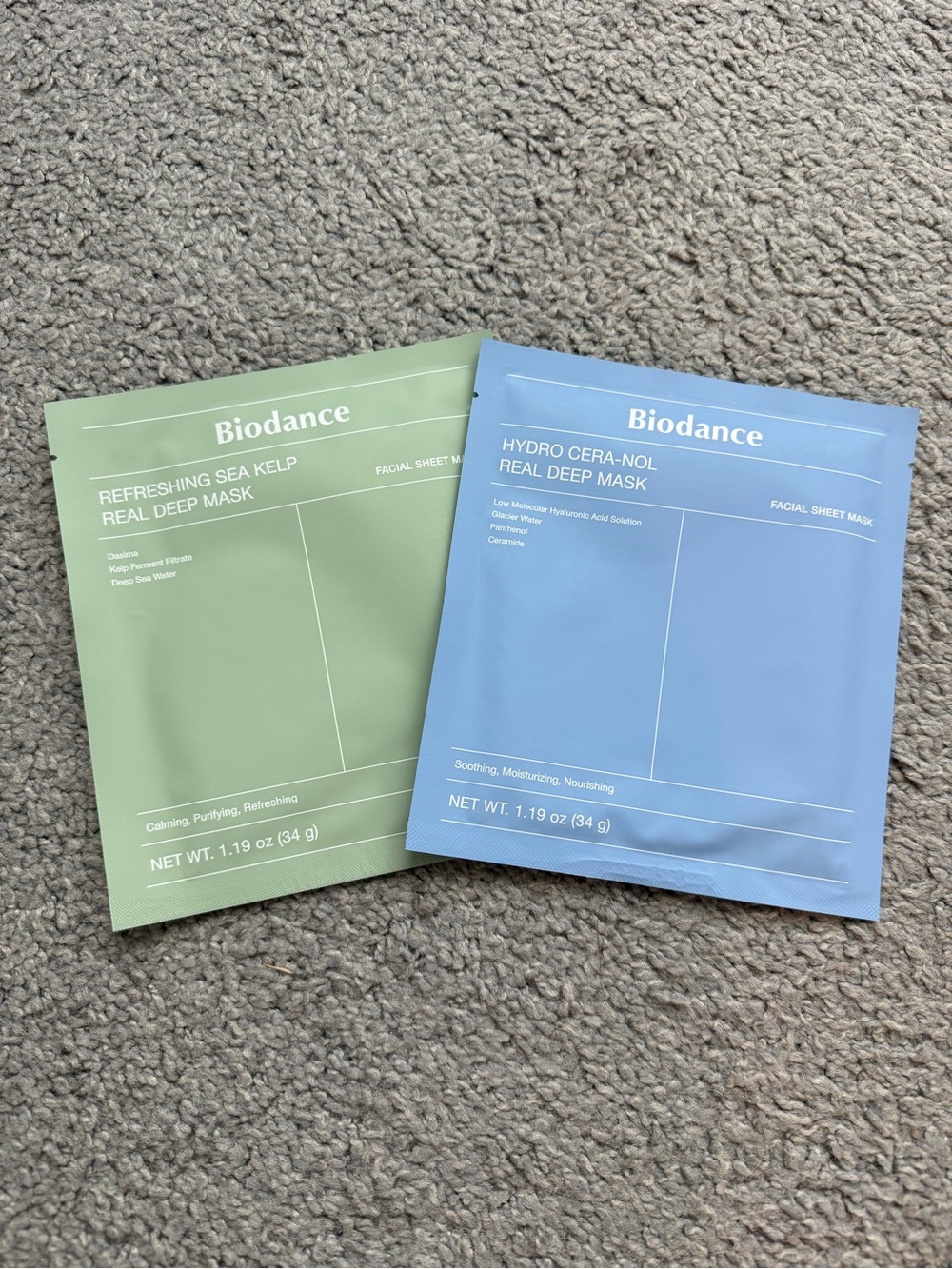Biodance Real Deep Mask Set